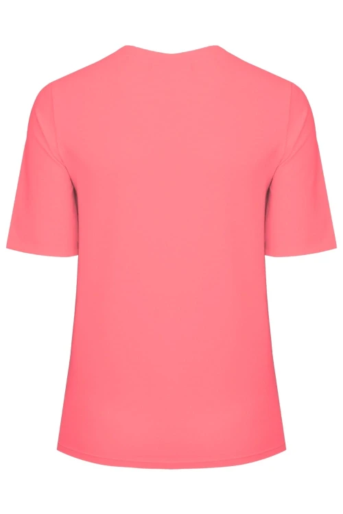 Sunkist Coral THEA z krótkimi rękawami tył.jpg