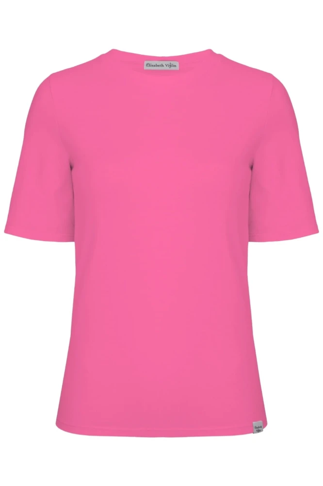 Shocking Pink THEA z krótkimi rękawami przód.jpg