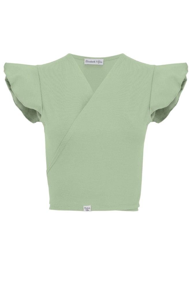 Iceberg Green SOPHIÉ z krótkimi rękawami przód.jpg