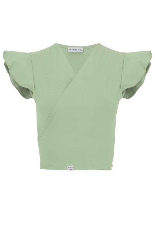 Iceberg Green SOPHIÉ z krótkimi rękawami przód.jpg