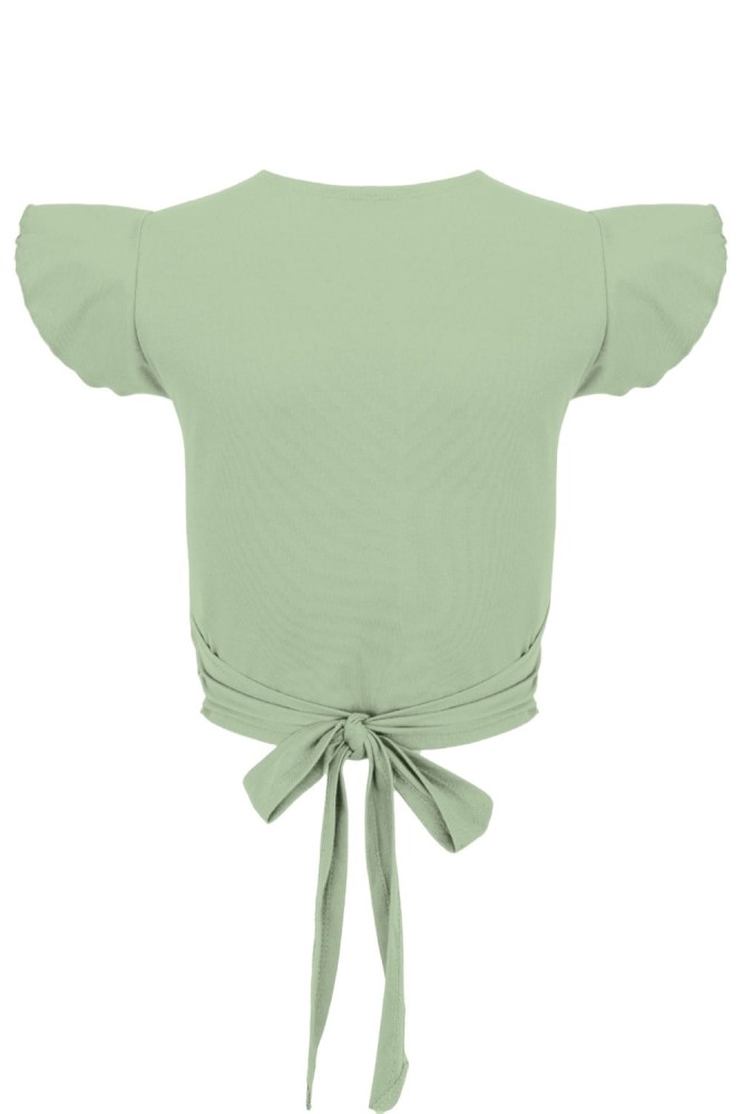 Iceberg Green SOPHIÉ z krótkimi rękawami tył.jpg