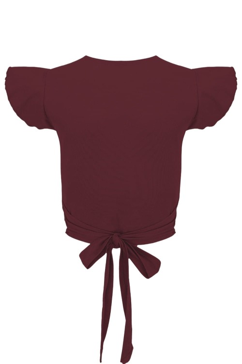 Windsor Wine SOPHIÉ z krótkimi rękawami tył.jpg