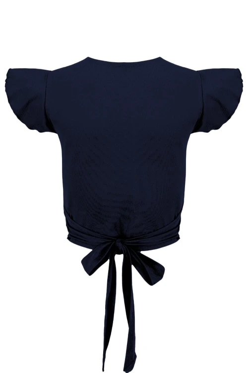 Mediaval Blue SOPHIÉ z krótkimi rękawami tył.jpg