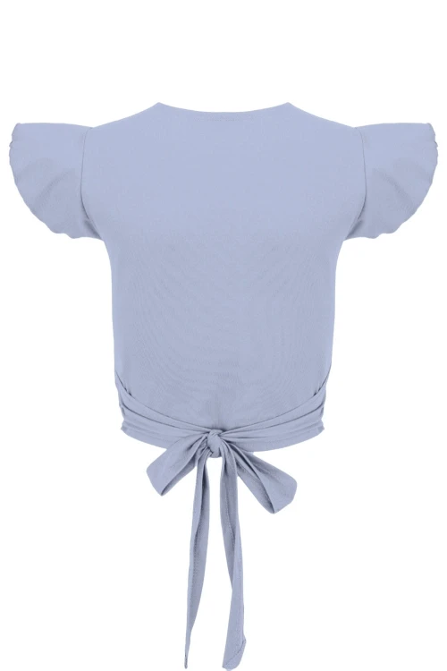 Faded Denim SOPHIÉ z krótkimi rękawami tył.jpg