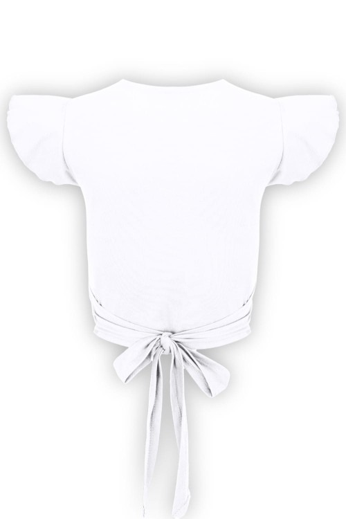 Brilliant White SOPHIÉ z krótkimi rękawami tył.jpg