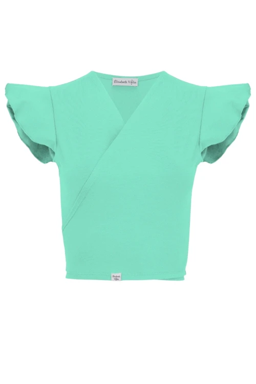 Pool Blue SOPHIÉ z krótkimi rękawami przód.jpg