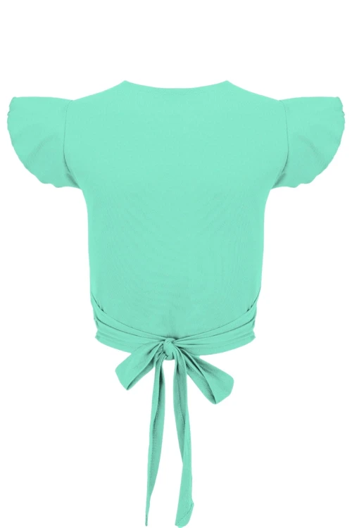 Pool Blue SOPHIÉ z krótkimi rękawami tył.jpg