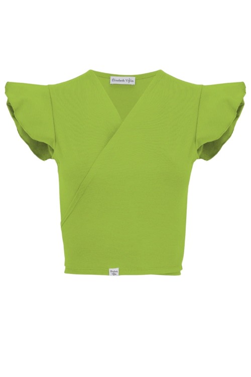 Greenery SOPHIÉ z krótkimi rękawami przód.jpg