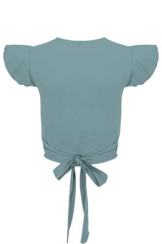 Smoke Blue SOPHIÉ z krótkimi rękawami tył.jpg