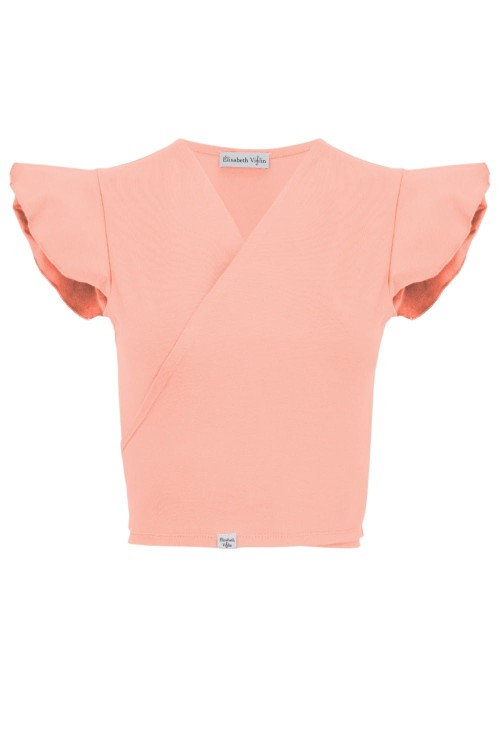 Coral Cloud SOPHIÉ z krótkimi rękawami przód.jpg