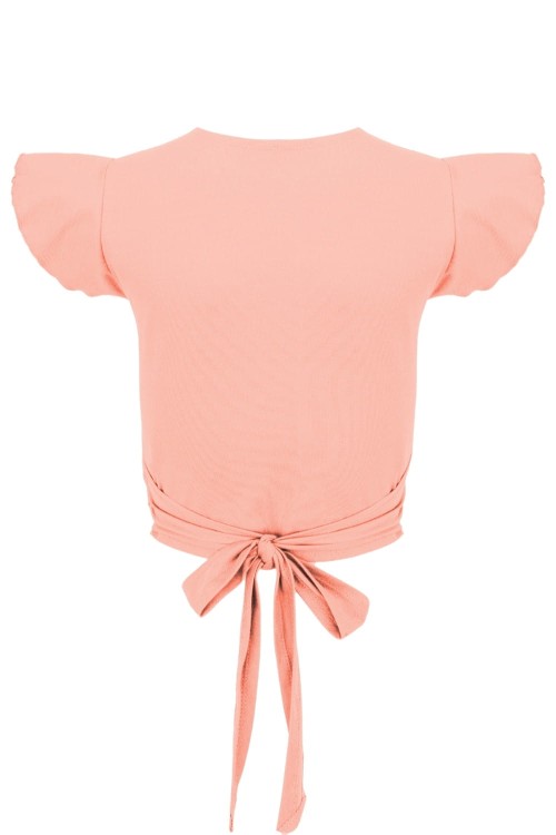 Coral Cloud SOPHIÉ z krótkimi rękawami tył.jpg