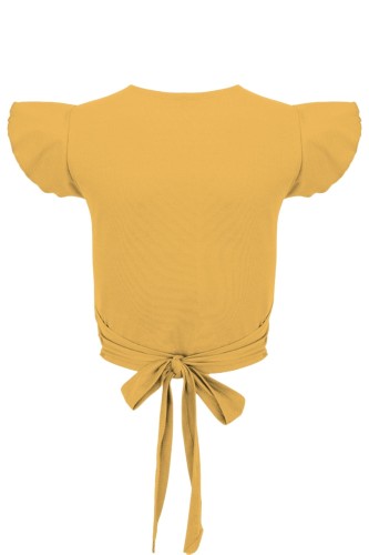 Mineral Yellow SOPHIÉ z krótkimi rękawami tył.jpg