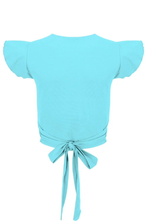 Bachelor Button SOPHIÉ z krótkimi rękawami tył.jpg