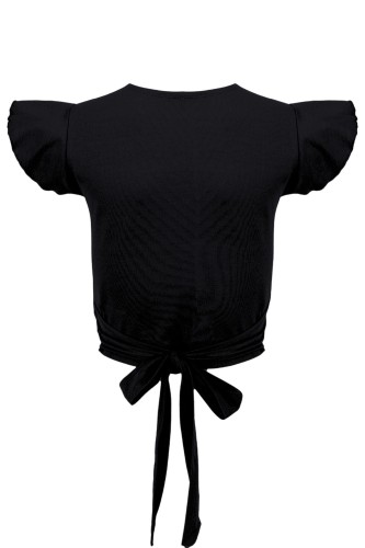 Black SOPHIÉ z krótkimi rękawami tył.jpg