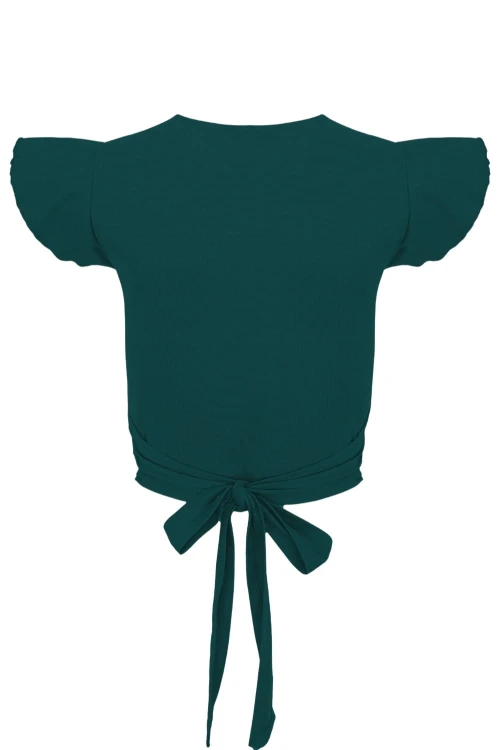 Sea Moss SOPHIÉ z krótkimi rękawami tył.jpg