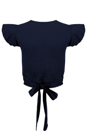 Mediaval Blue SOPHIÉ z krótkimi rękawami tył.jpg