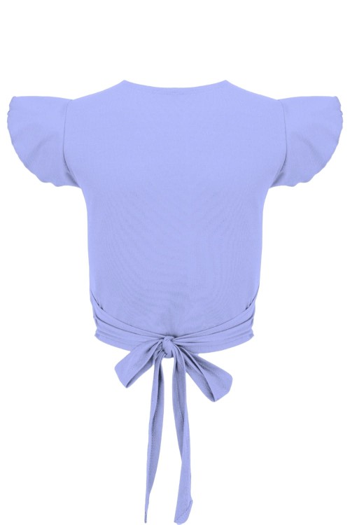 Blue Bonnet SOPHIÉ z krótkimi rękawami tył.jpg