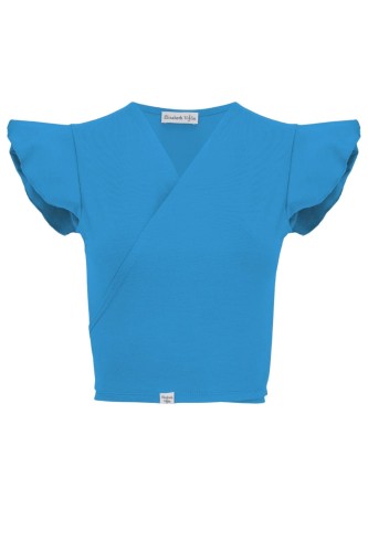 Swedish Blue SOPHIÉ z krótkimi rękawami przód.jpg