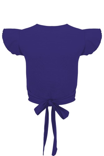 Clematis Blue SOPHIÉ z krótkimi rękawami tył.jpg