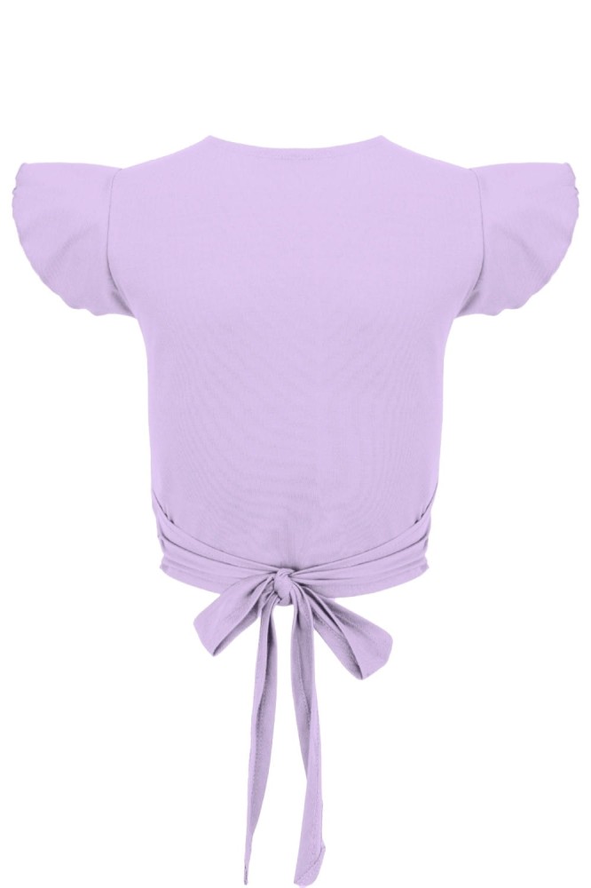 Lavender SOPHIÉ z krótkimi rękawami tył.jpg