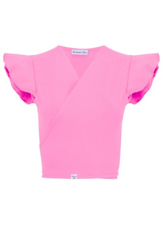 Aurora Pink SOPHIÉ z krótkimi rękawami przód.jpg