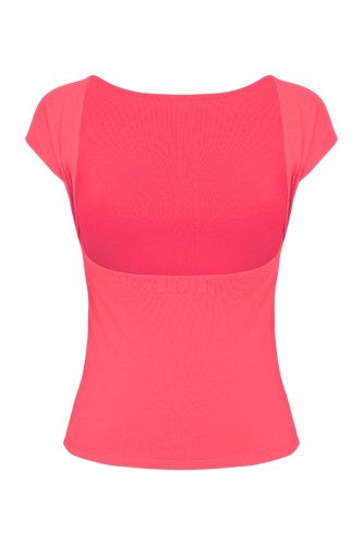 Rouge Red RHÉA z krótkimi rękawami tył.jpg