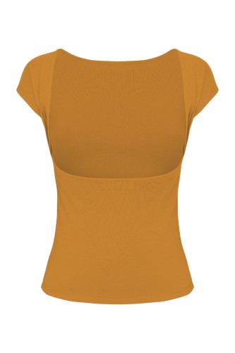 Sudan Brown RHÉA z krótkimi rękawami tył.jpg