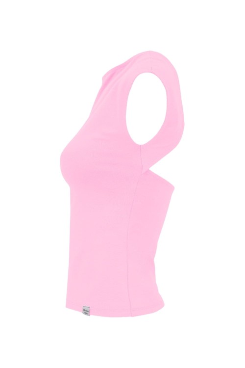 Sea Pink RHÉA z krótkimi rękawami z boku.jpg