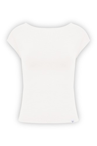 Star White RHÉA z krótkimi rękawami przód.jpg