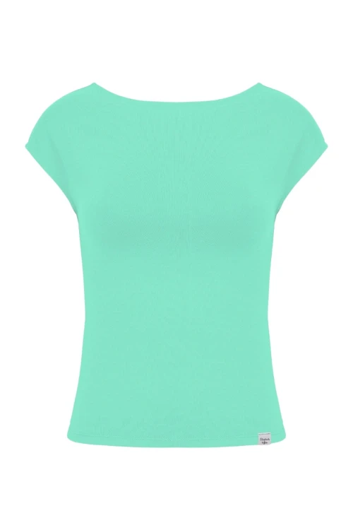 Pool Blue RHÉA z krótkimi rękawami przód.jpg