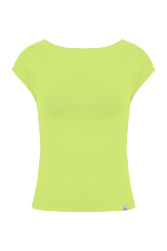 Green Glow RHÉA z krótkimi rękawami przód.jpg