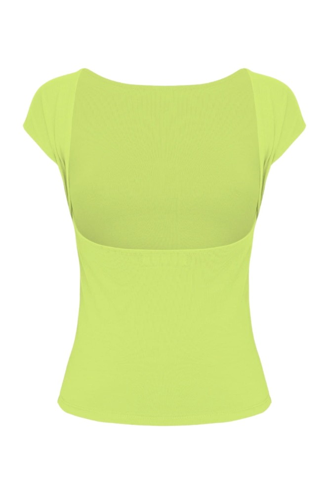 Green Glow RHÉA z krótkimi rękawami tył.jpg