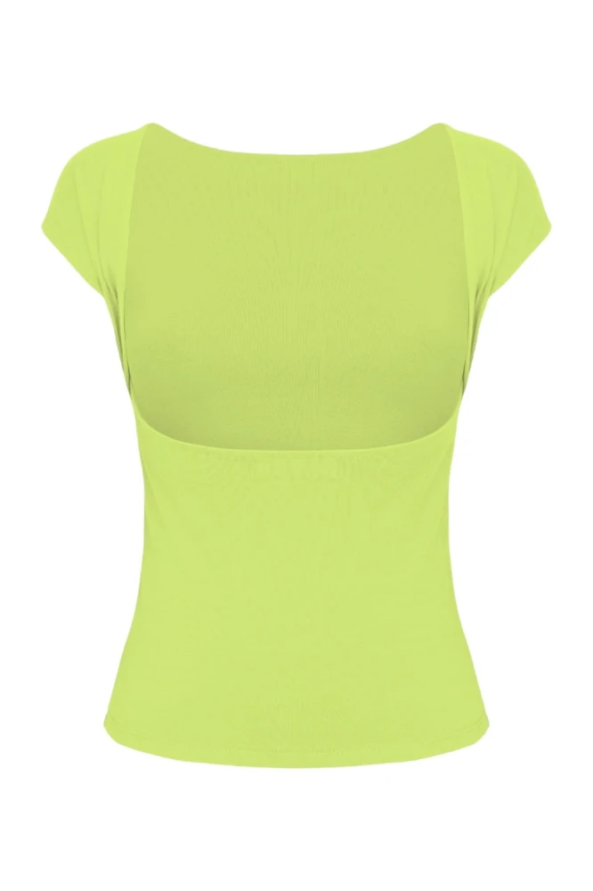 Green Glow RHÉA z krótkimi rękawami tył.jpg