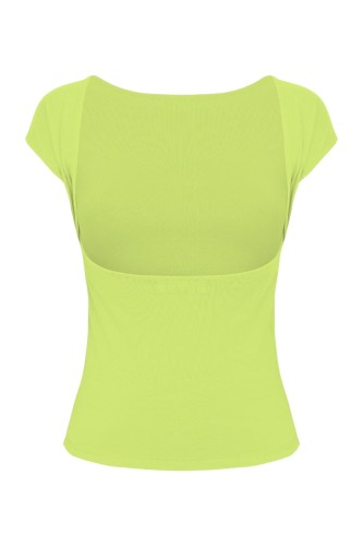 Green Glow RHÉA z krótkimi rękawami tył.jpg