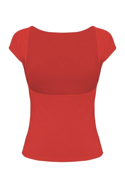 Mars Red RHÉA z krótkimi rękawami tył.jpg