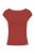 Brick Red RHÉA z krótkimi rękawami przód.jpg