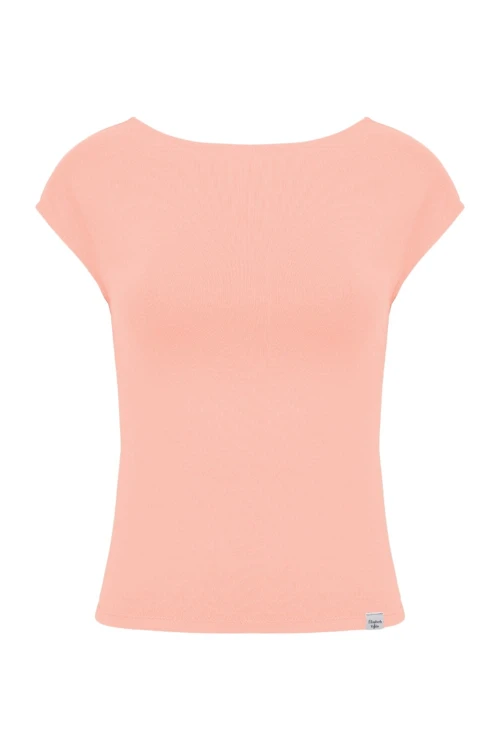 Coral Cloud RHÉA z krótkimi rękawami przód.jpg