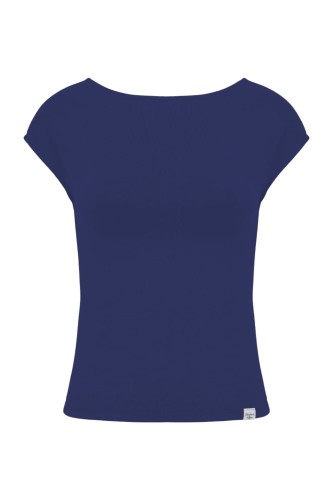 Sodalite Blue RHÉA z krótkimi rękawami przód.jpg