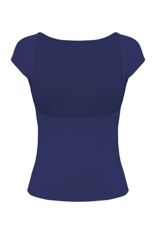 Sodalite Blue RHÉA z krótkimi rękawami tył.jpg