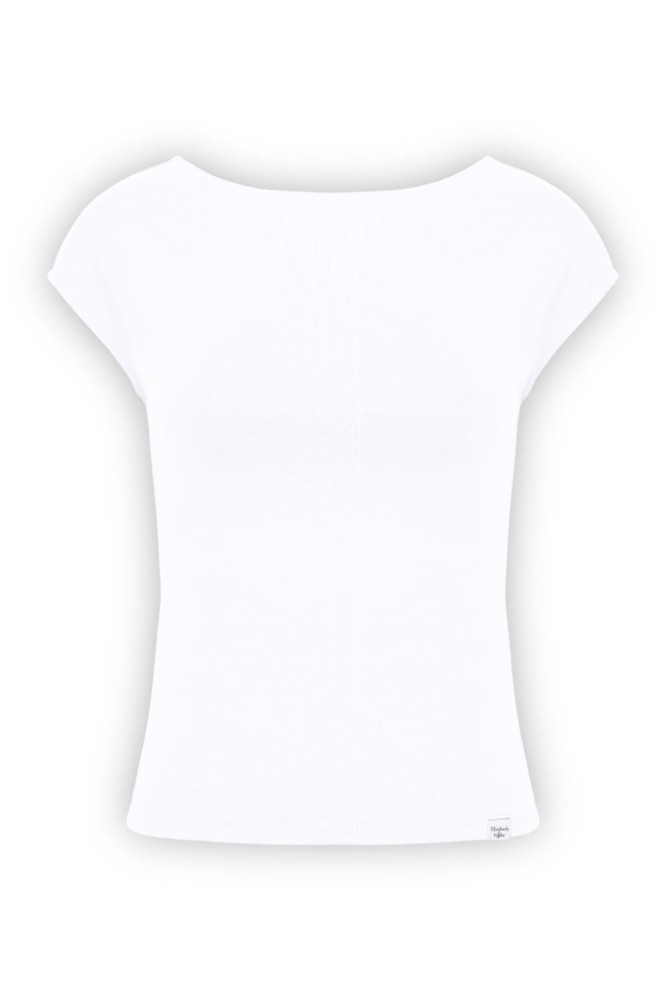 Brilliant White RHÉA z krótkimi rękawami przód.jpg