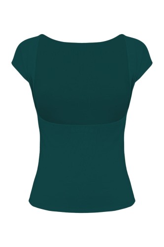 Sea Moss RHÉA z krótkimi rękawami tył.jpg