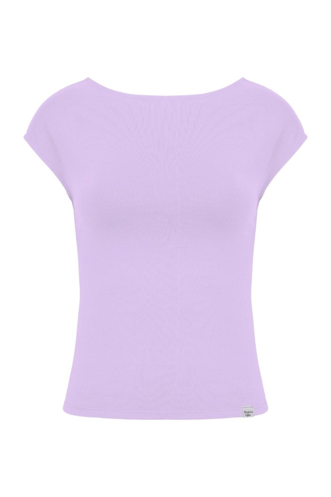 Lavender RHÉA z krótkimi rękawami przód.jpg