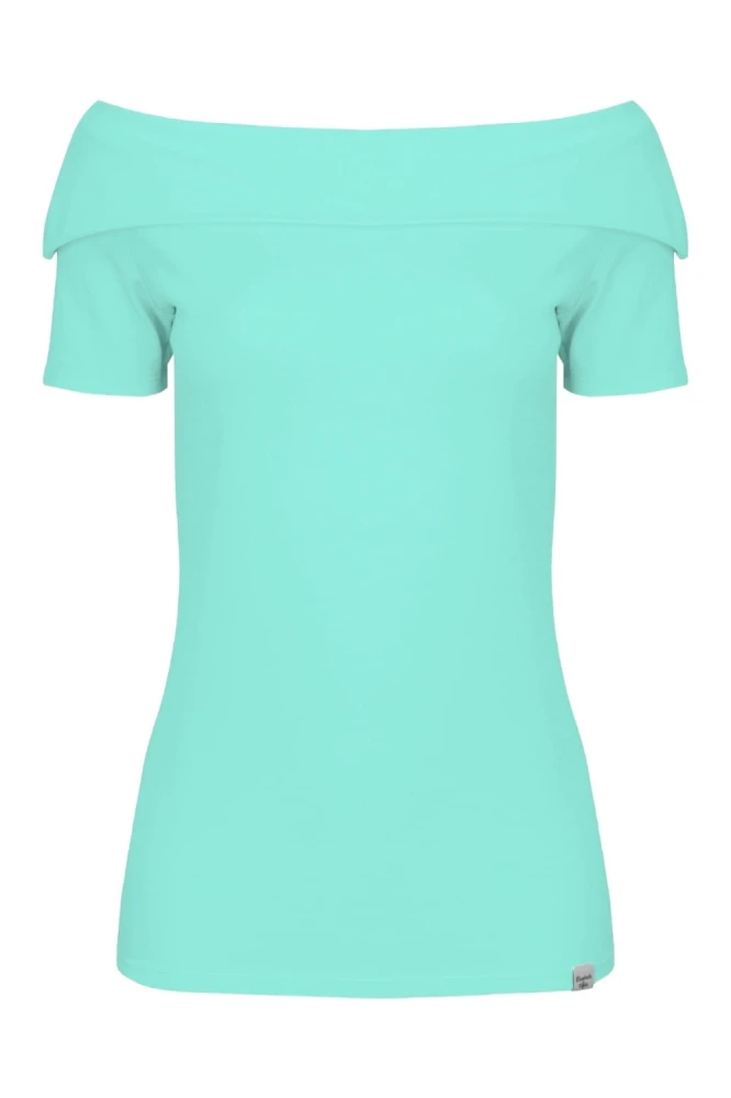 Blue Turquoise ZALIA z krótkimi rękawami przód.jpg