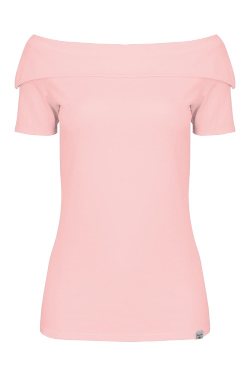 Misty Rose ZALIA z krótkimi rękawami przód.jpg