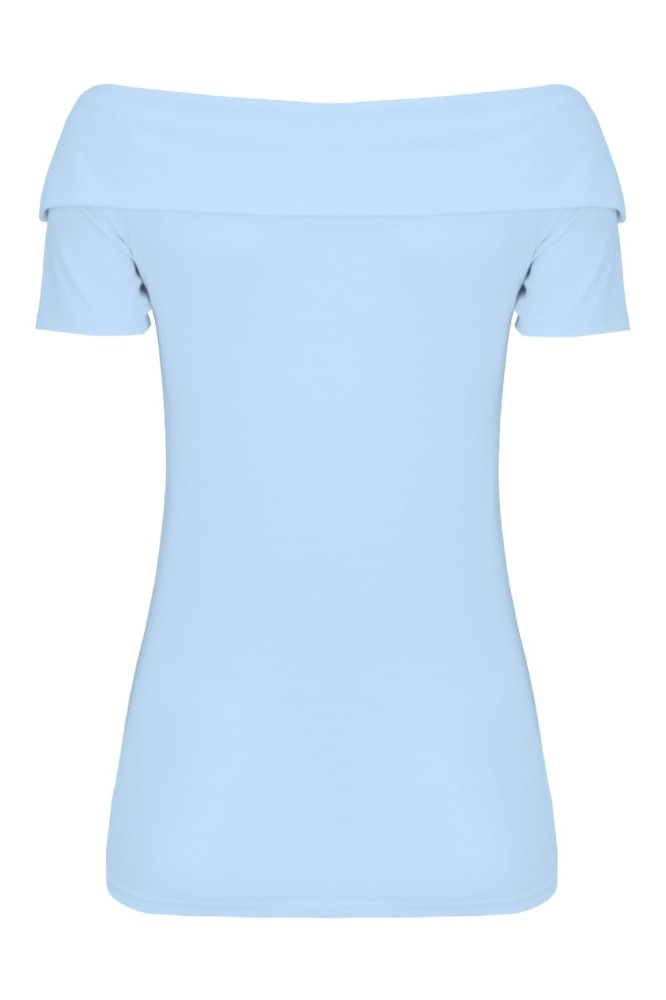 Dusk Blue ZALIA z krótkimi rękawami tył.jpg