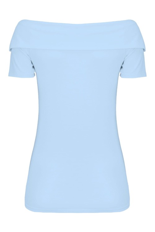 Dusk Blue ZALIA z krótkimi rękawami tył.jpg