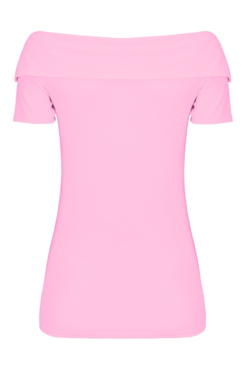 Sea Pink ZALIA z krótkimi rękawami tył.jpg