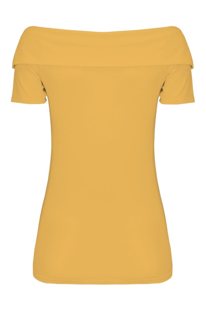 Mineral Yellow ZALIA z krótkimi rękawami tył.jpg