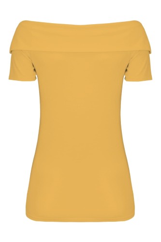 Mineral Yellow ZALIA z krótkimi rękawami tył.jpg