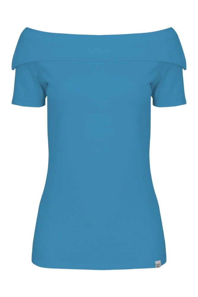Vivid Blue ZALIA z krótkimi rękawami przód.jpg